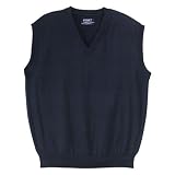 Port Authority Signature Mens V-Neck Sweater Vest (SW276) X-Large Black