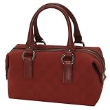 GUCCI(グッチ) ミニボストンバッグ レッド ハンドバッグ 113010 ＧＧ柄 27873 GUCCI ボストンバッグ