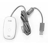 NM - Xbox 360 USB Wireless Gaming Receiver For PC Windows 8/ Windows 7 / Vista / XP - White (Non Official Product)