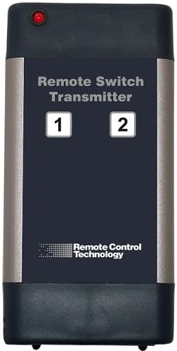 Short Range (to 350 Yards), All Weather 27 MHz, 2-Button, HD Handheld Transmitter (no line-of-site)