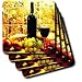Fruit Food - Wine Bread Cheese Grapes - Coasters