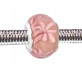 Pandora Style Charm Bead (Z50) Murano Style / Lampwork Glass (14mm x 10mm) (fits Troll too)