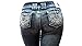 D&B PLUS SIZE WOMEN'S Stretch premium BLACK denim jeans Skinny PANTS