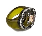Miriam Salat Olive Medallion Ring