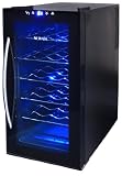 NewAir AW180E Thermoelectric 18 Bottle Wine Cooler With Touch Screen