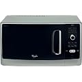 Whirlpool VT 296 SL Mikrowelle / 800 Watt / 24 L / Crisp-System / Auftaufunktion / silber