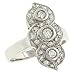 Ladies Fashion Pave and Bezel Set Diamond Ring Diamond .50cttw H/I I1