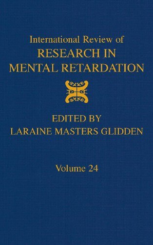 International Review of Research in Mental Retardation: 24