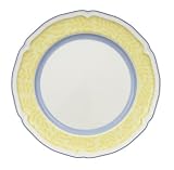 Villeroy & Boch Toscana Yellow  10-1/4-Inch Dinner Plate, Set of 6