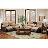 Kendall Microfiber Sofa and Loveseat Set