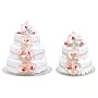 Large Pink Orchids Diaper Cakes by Bloomers