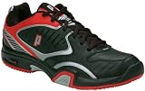 Prince Men's Storm Tennis Shoe (Black / Red), Available in Various Regular, Half, and Wide Sizes