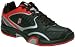 Prince Men's Storm Tennis Shoe (Black / Red), Available in Various Regular, Half, and Wide Sizes