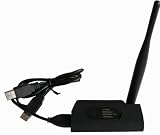 GSI High-Powered Ultra-Secure 500mW 150Mbps 2.4GHz USB Wireless WIFI Long Range Network Adapter with Foldable 5dBi Antenna - IEEE 802.11 b/g Interface - For PC/Laptop/Notebook/Computer Hot-Spot Internet Connection - For Travel or Home Use