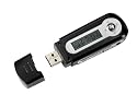 DIFRNCE MP 850 Tragbarer MP3 Player 4GB schwarz