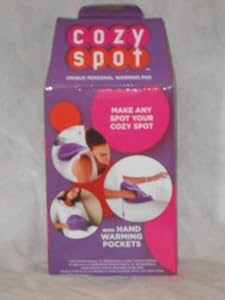 Sunbeam Cozy Spot Heating Pad, Purple, 10 Inch Diameter