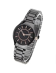 Orient Idea Ori-0341E Elegant Stainless Steel Quartz Analog Wrist Watch for Women Lady - Pink