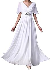 Chiffon/Georgette/Polyester/Tulle Jeweled  Dress