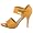 Nine West Women's Olavera Sandal,Med Yellow,7.5 M US