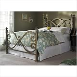 Ambroise Complete Bed Finish: Antique White, Size: California King