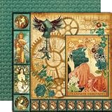 Steampunk Debutante Double-Sided Paper 12