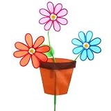 Flower Pot Windmill 8 Petals