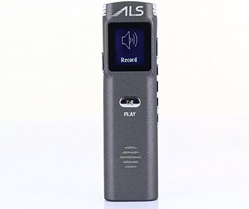 8gb Multifunctional Voice Recorder Portable Rechargeable Digital Audio Dictaphone Mp3 Player Lectures, Interviews
