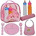 Baby Doll Accessories,Doll Magic Bottles and Doll Feeding Set in a Bag