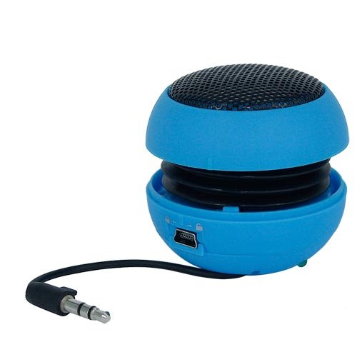 Skque Blauer Mini Hamburger Lautsprecher