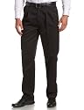 Savane Men's Pleated No-Iron Twill Pant