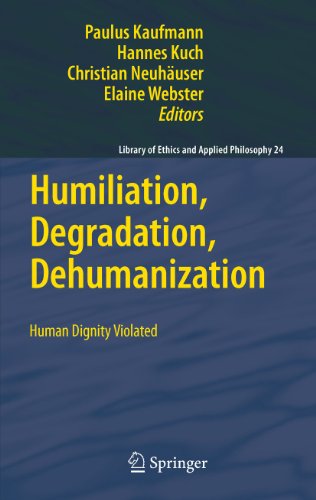 Humiliation, Degradation, Dehumanization: Human Dignity Violated: 24 (Library of Ethics and Applied Philosophy)