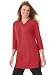 Plus Size Top, The Perfect Tunic With 3/4 Sleeves