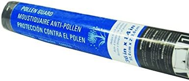 Pollen Guard 36 in. X 84 in.(Pack of 2) Charcoal Polyester Insect-Mosquito-Zancudo Screen for Windows-Sliding Doors-Vents