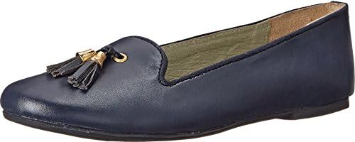 Pazitos Girl's S-Kool BF PU (Little Kid/Big Kid) Navy Loafer 30 (US 12 Little Kid) M