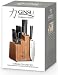 Ginsu 07112 12-Piece Stainless Steel Knife, Blade and Bamboo Block Set