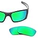 Revant Replacement Lenses for Oakley Fuel Cell sunglasses, UV Protection, Anti-Scratch and Impact Resistant, Polarized Emerald Green Mirrorshield