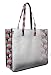 OSU Buckeyes Tote Bag Ohio State with Clear Sides and Cotton Fabric - SEE Through Thru Bag for School Events or Beach GIFT IDEA for MEN Women Ladies MOM Mother or Dad Teachers and Travelers