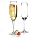 Anchor Hocking 4-Piece Bianca Fluted Champaign Glasses