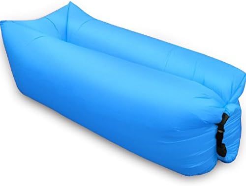 LoungeBag Hangout Air Bag Sofa suitable for Camping Travel Beach Festival Home (Sky Blue)