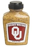 Tailgate Mustard The University Of Oklahoma, 9-Ounce Jars (Pack of 16)