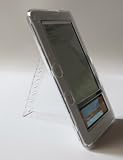 Clear mCover® Hard Shell Case for Barnes & Noble 6-inch Nook eBook reader, built-in hard Screen Protector and Retractable Stand included