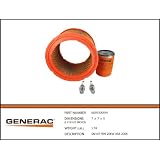 5665 or 0G95300SRV Generac Maintenance kit for 20kW Model  5875,5887,5744,5525,5506 Home Standby Generator 999cc Kit