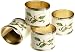 Kitchen & Housewares : Lenox Nouveau Napkin Rings, Set of 4