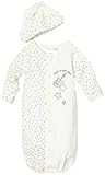Vitamins Playwear Baby-Boys Newborn Rock A Bye Baby Preemie Gown With Hat