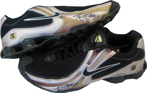 Miguel Cabrera Autographed/Hand Signed Game Used Running Shoes