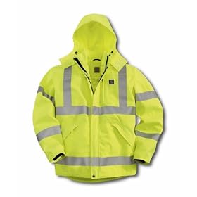 Carhartt Mens Jacket Hi Vis Jacket 2XL Brite Lime J171 by Carhartt