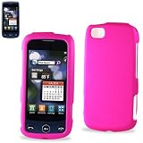 Hard Protector Skin Cover Cell Phone Case for LG Sentio GS505 T-Mobile - HOT PINK