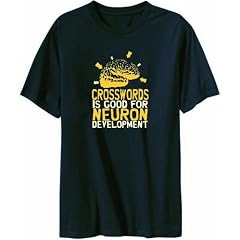 Crosswords Is Good For Neuron Development Hobbies Herren T-Shirt (Marineblau, Gr��en X-Small - XXX-Large)