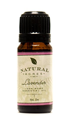 Lavender Essential Oil - 100% Pure Therapeutic Grade Lavender Oil by Natural Acres - 10ml