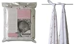 Aden + Anais Winter Warmth Pink-brown Muslin Cotton Swaddle Blankets